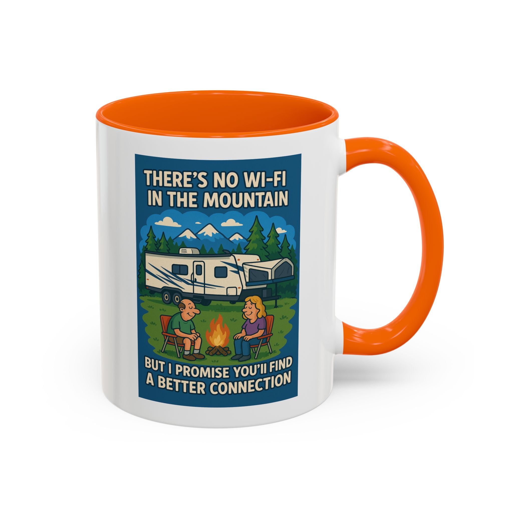Nature Connection Coffee Mug - Adventure, Camping, Outdoor Gift, Travel Mug, Hiking Coffee Cup