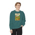 Camping Adventure Sweatshirt, Unisex Garment-DyedPullover, Cozy Casual Wear, Outdoor Enthusiast Gift, Camping Trip Apparel