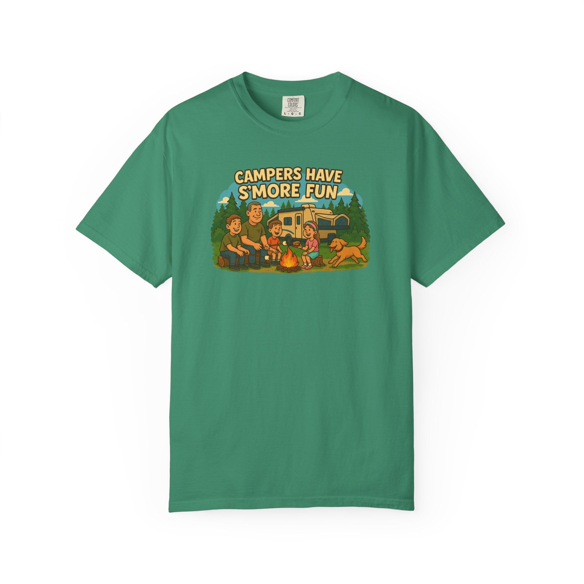 Camping T-Shirt for Outdoor Lovers, Perfect Gift for Campers, Adventure Tee, Vacation Shirt, Summer Fun Merchandise