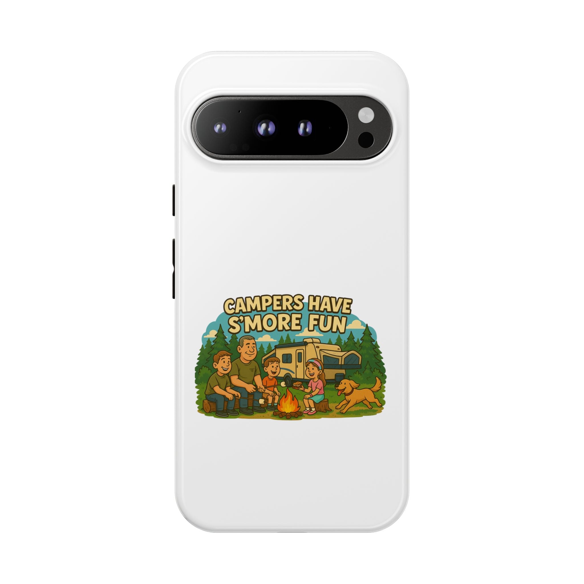Tough Cases - Campers have S'more fun