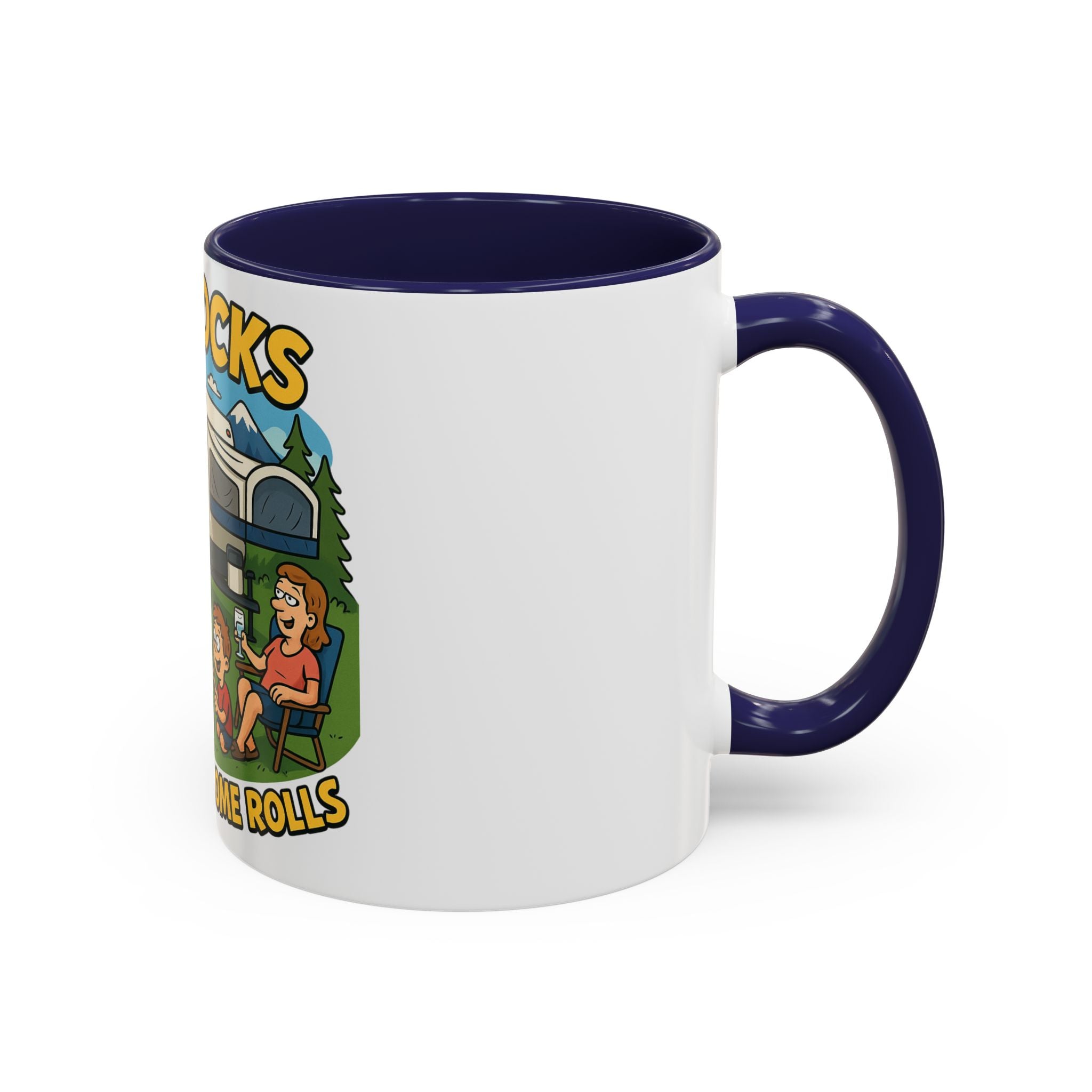 Camping Life Coffee Mug - Adventure Lover Gift, RV Travel Mug, Cozy Campfire Vibes, Perfect for Outdoor Enthusiasts, Gift for Dad