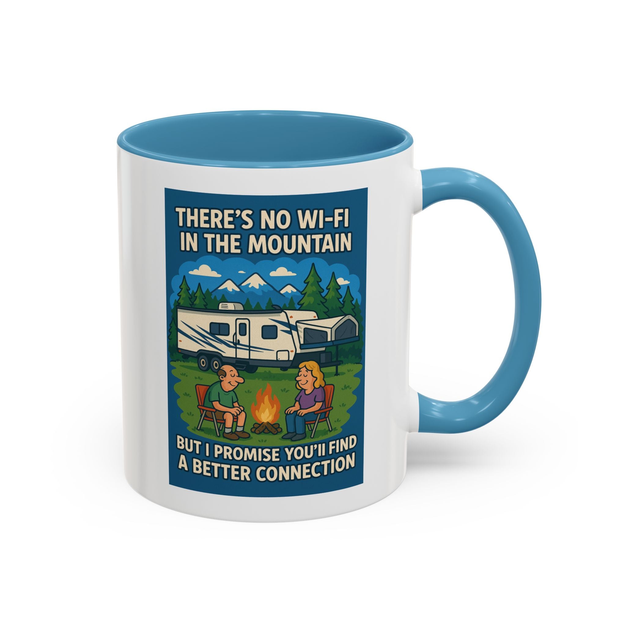 Nature Connection Coffee Mug - Adventure, Camping, Outdoor Gift, Travel Mug, Hiking Coffee Cup