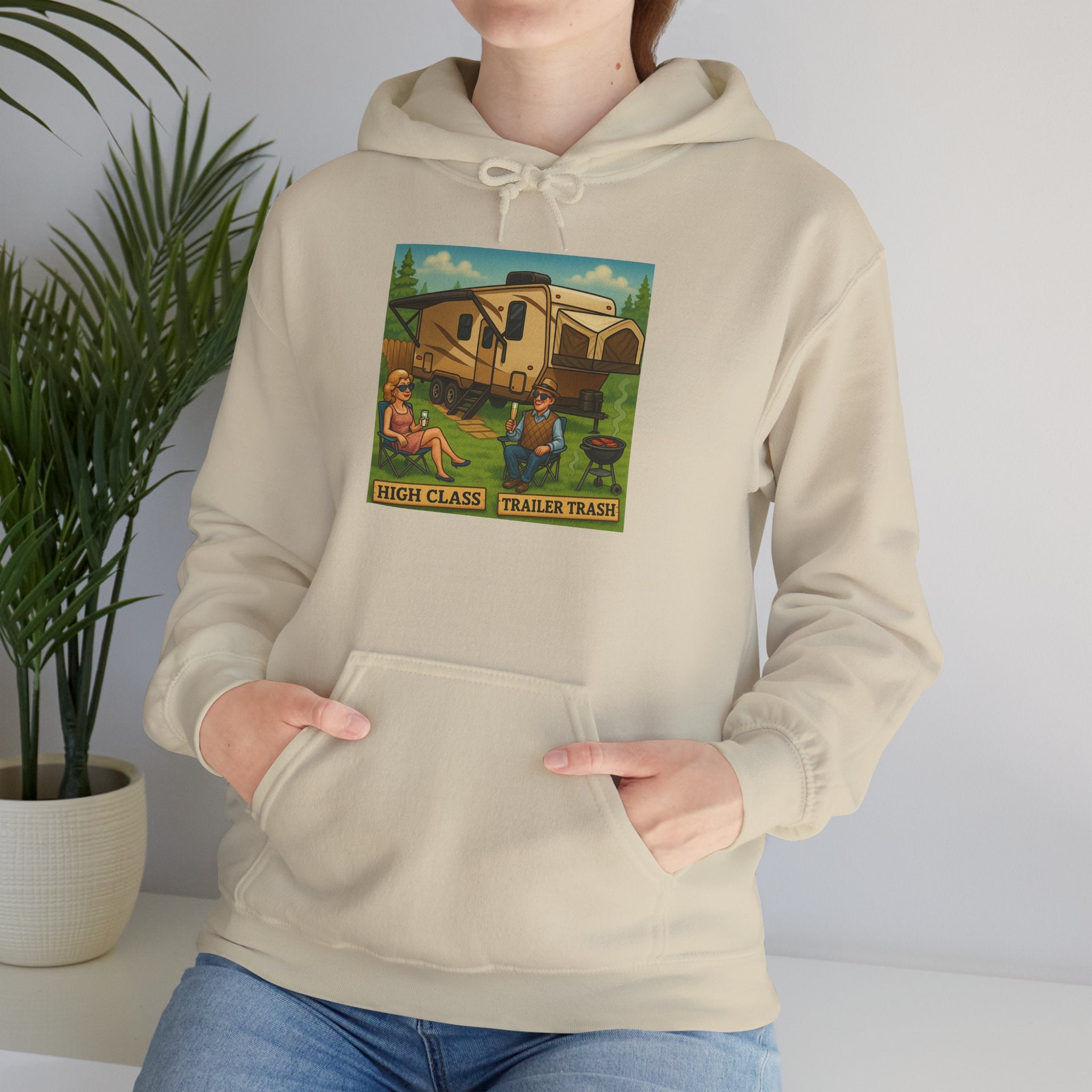 Italian Farm Scene Hoodie – Cozy Unisex Heavy Blend Sweatshirt