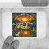 Cozy RV Campfire Bath Mat, Camper Decor, Home is Where You Park It Mat, Camping Gift, Outdoor Enthusiast Bath Rug, Adventure Bathroom Mat