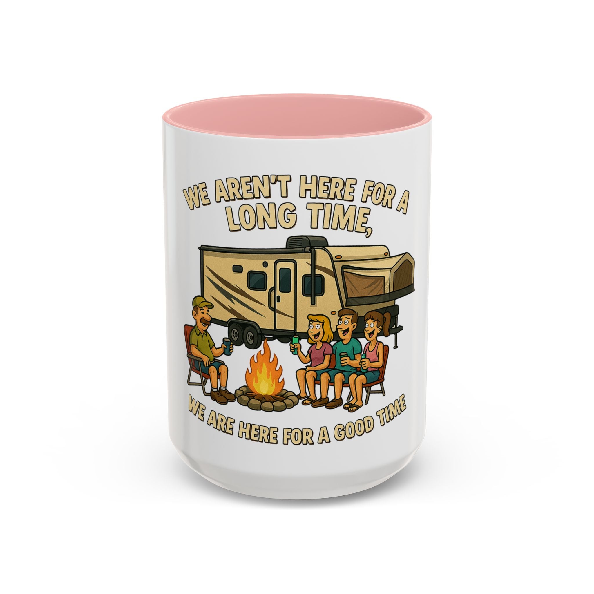 Camping Adventure Coffee Mug - Fun Quote Mug for Outdoor Enthusiasts