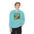 Unisex Garment-Dyed Sweatshirt - I go where I am towed