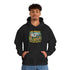 Campfire Adventure Hoodie with Retro Design, Cozy Gift for Outdoor Lovers, Perfect for Camping, Road Trips, and Casual Wear