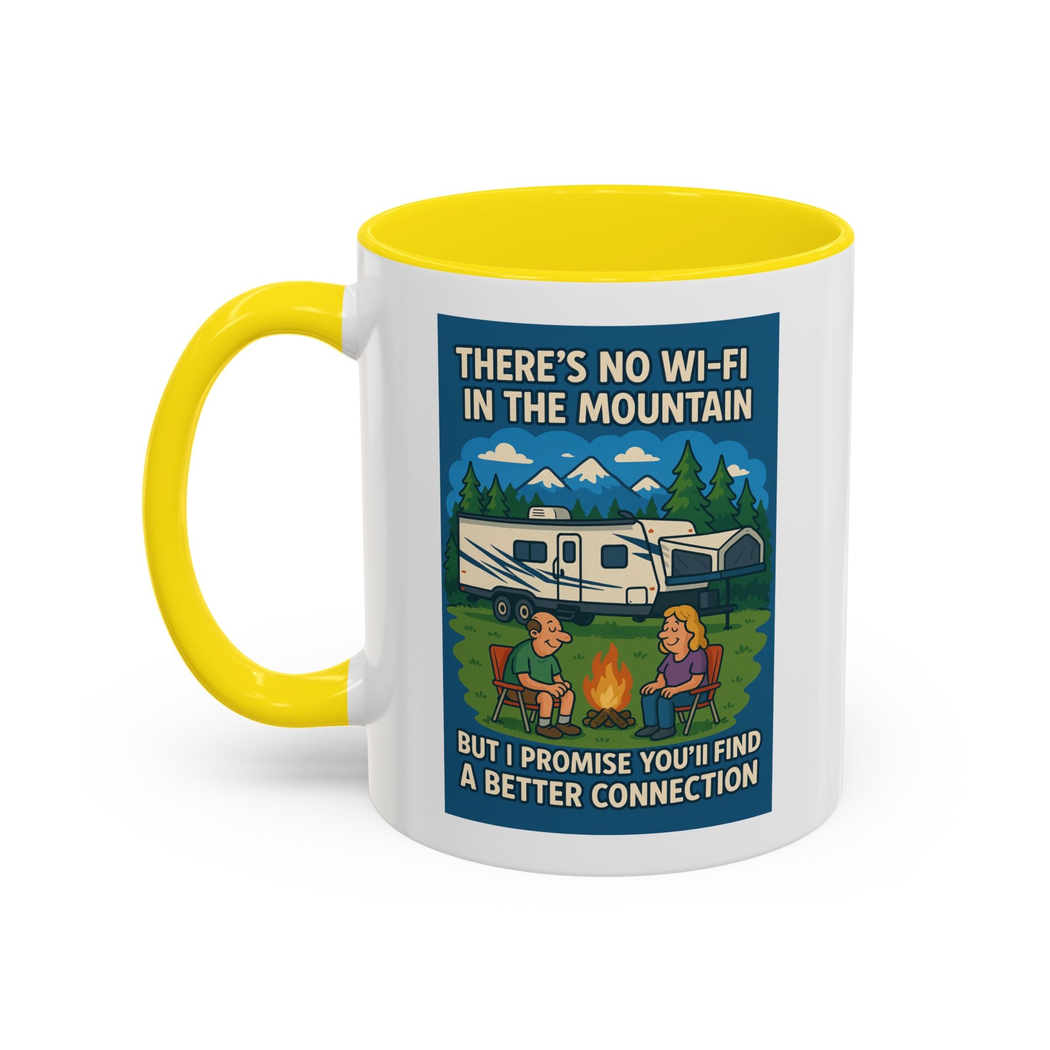 Nature Connection Coffee Mug - Adventure, Camping, Outdoor Gift, Travel Mug, Hiking Coffee Cup