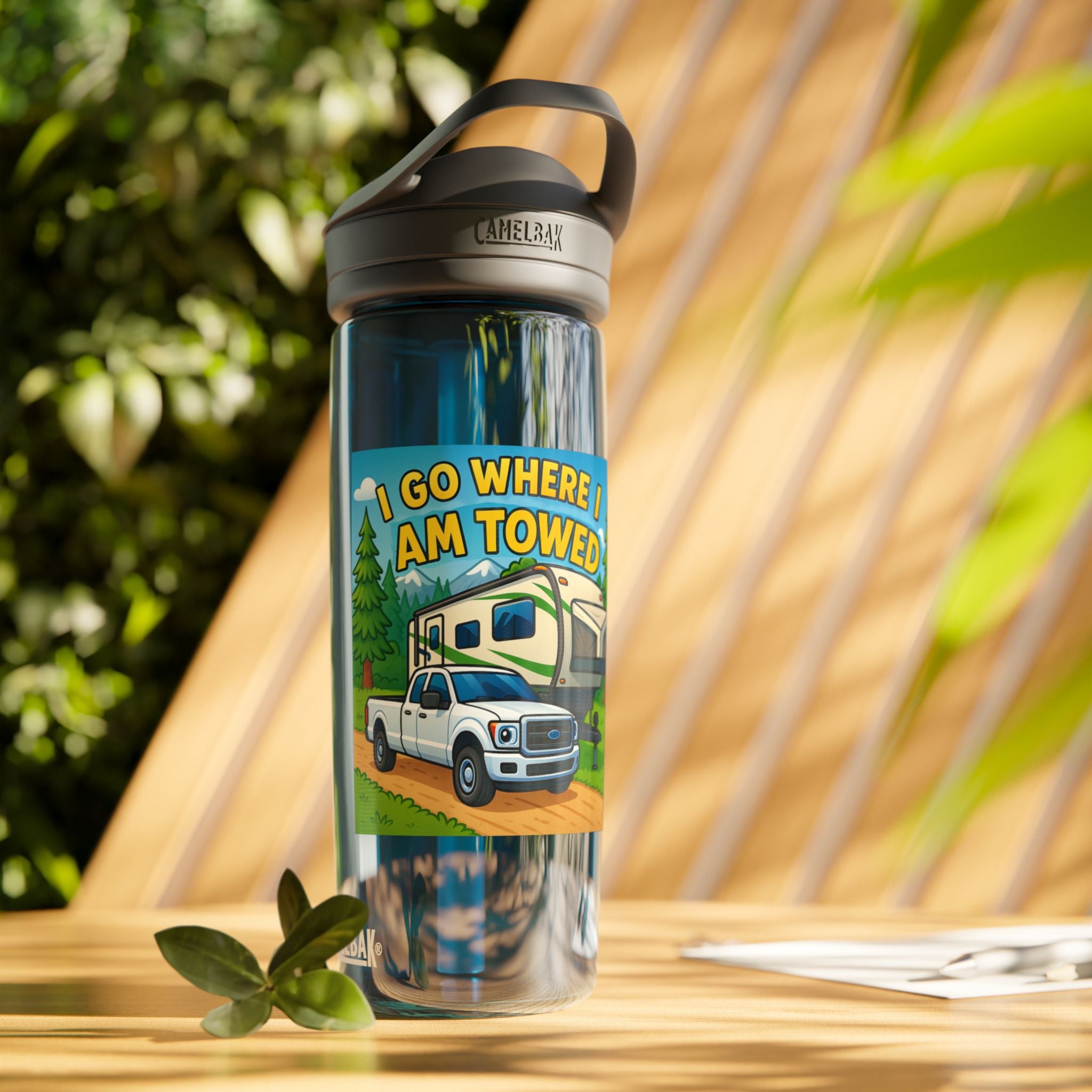 Adventure Water Bottle, Camping Hydration Bottle, RV Water Bottle, Outdoor Gear, Gifts for Campers