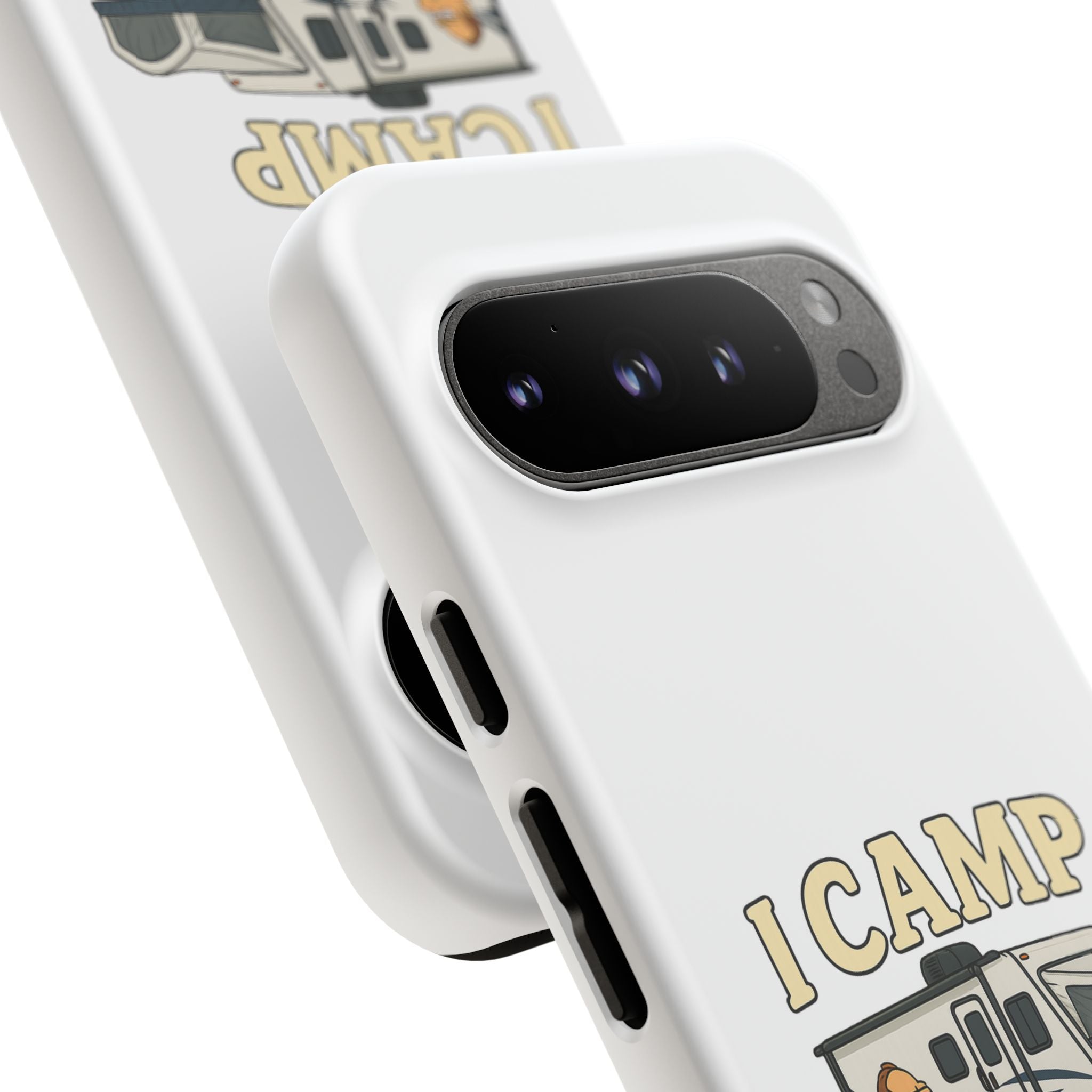 Camping Phone Case - I Camp Because Punching People is Frowned Upon