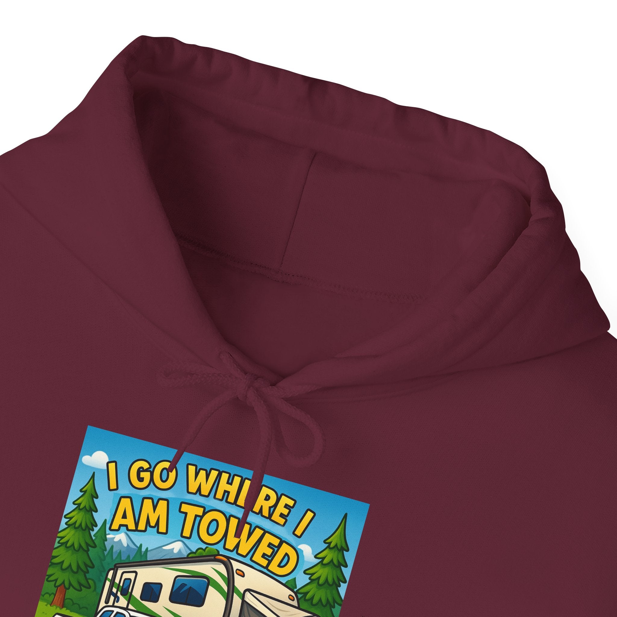 Adventure-Themed Hooded Sweatshirt - Perfect for Travel Enthusiasts, Camper Gifts, Cozy Outings, Outdoor Activities, Road Trip Essentials