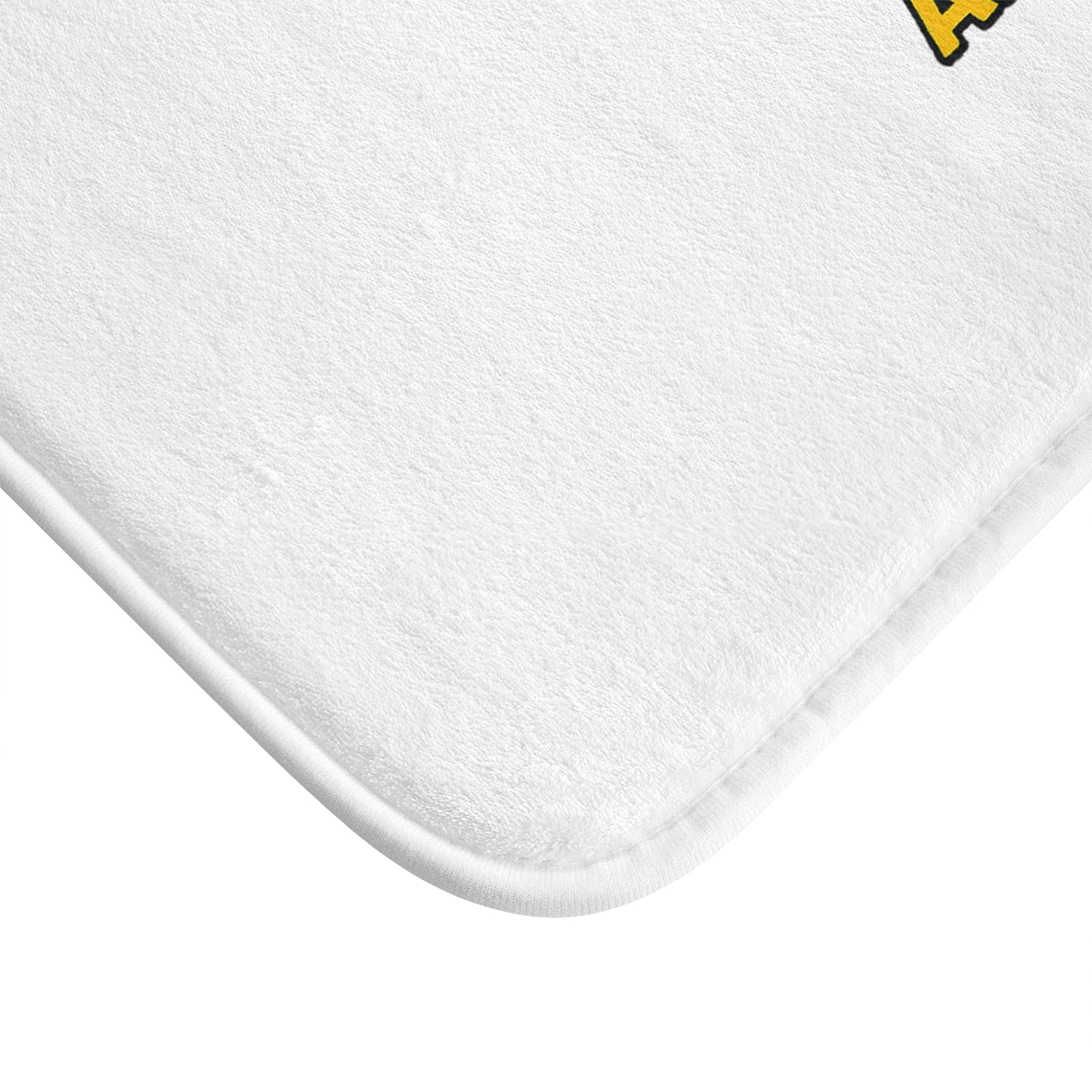 Camping Bath Mat - Let's Drink by the Fire Design, Fun Bathroom Decor, Gift for Campers, Outdoor Themed Mat, Funny Home Accessory