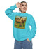 Vintage-Inspired Unisex Sweatshirt with 'High Class Trail Trash' Design
