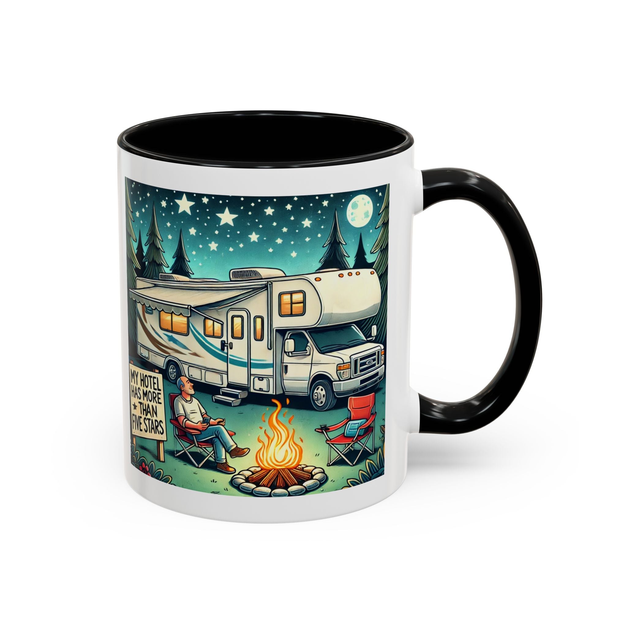 Mug - My hotel has more than five stars Coffee Mug (11, 15oz)