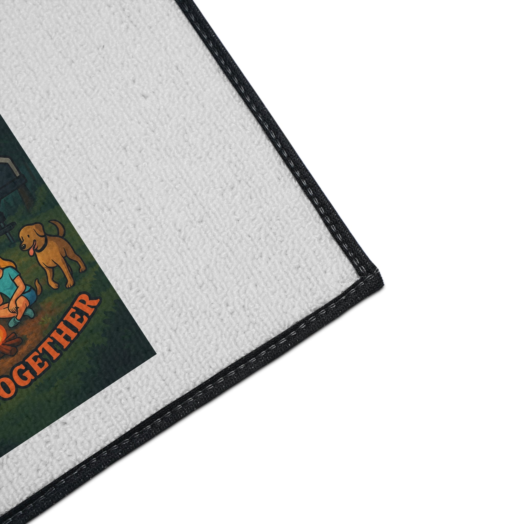 Family Camping Floor Mat - The Family That Camps Together Stays Together, Outdoor Rug, Durable Welcome Mat, RV Accessory, Camp Decor