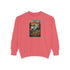 Cozy Unisex Garment-Dyed Sweatshirt with Retro Design, Perfect for Relaxing, Gift for Friends, Casual Wear, Fall Fashion, Warm Layer