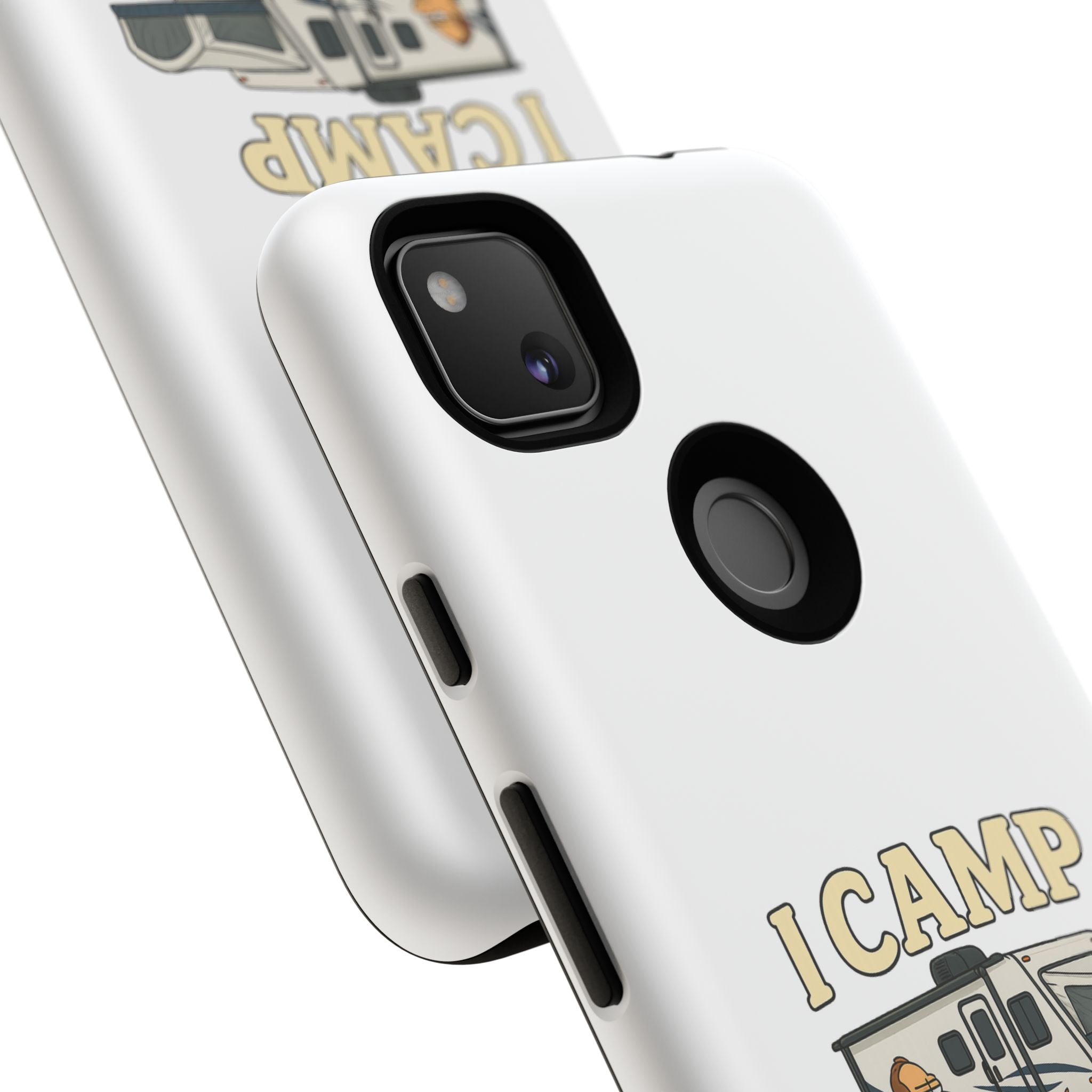 Camping Phone Case - I Camp Because Punching People is Frowned Upon