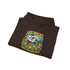 Campfire Adventure Hoodie with Retro Design, Cozy Gift for Outdoor Lovers, Perfect for Camping, Road Trips, and Casual Wear
