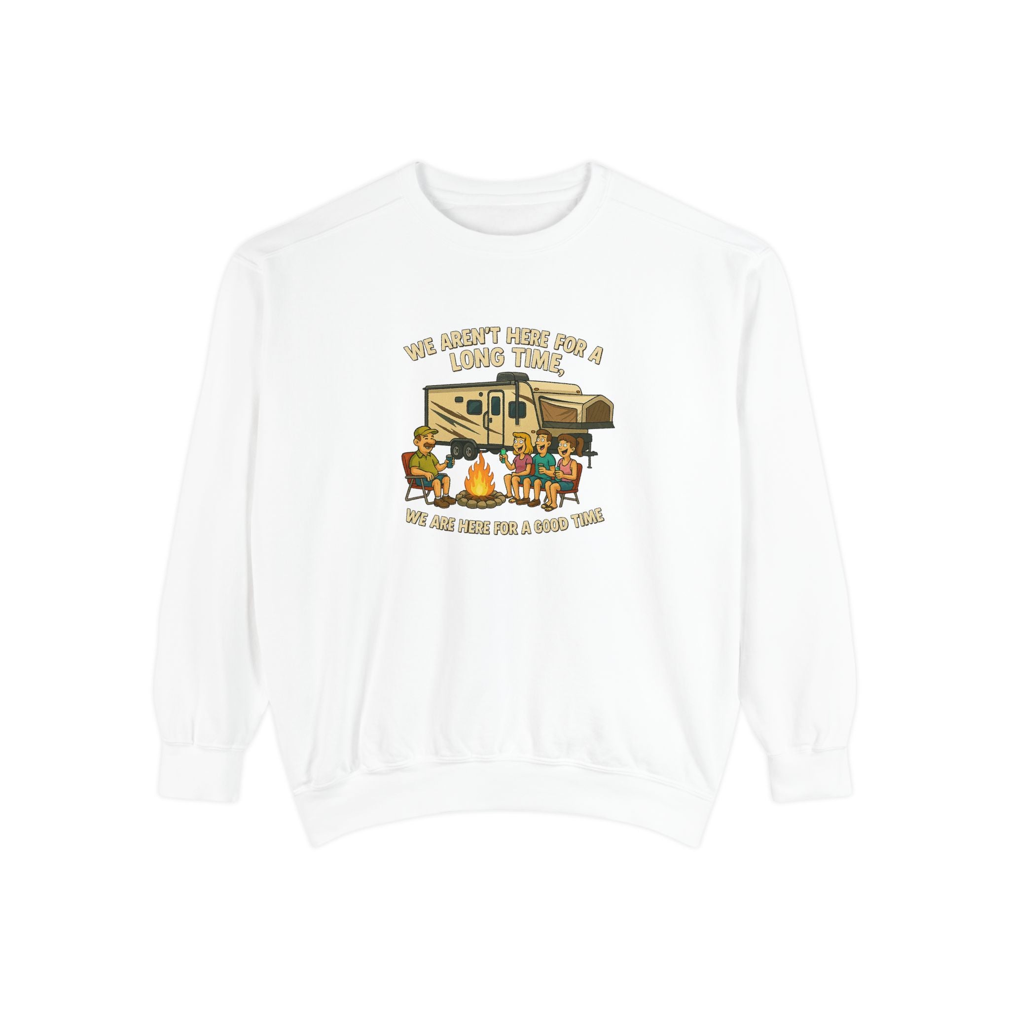 Camping Adventure Unisex Sweatshirt - Perfect for Outdoor Lovers