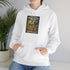 Camping Forecast Graphic Hoodie, Unisex Heavy Blend Sweatshirt, Outdoor Apparel, Weekend Getaway Gift, Nature Lover Clothing
