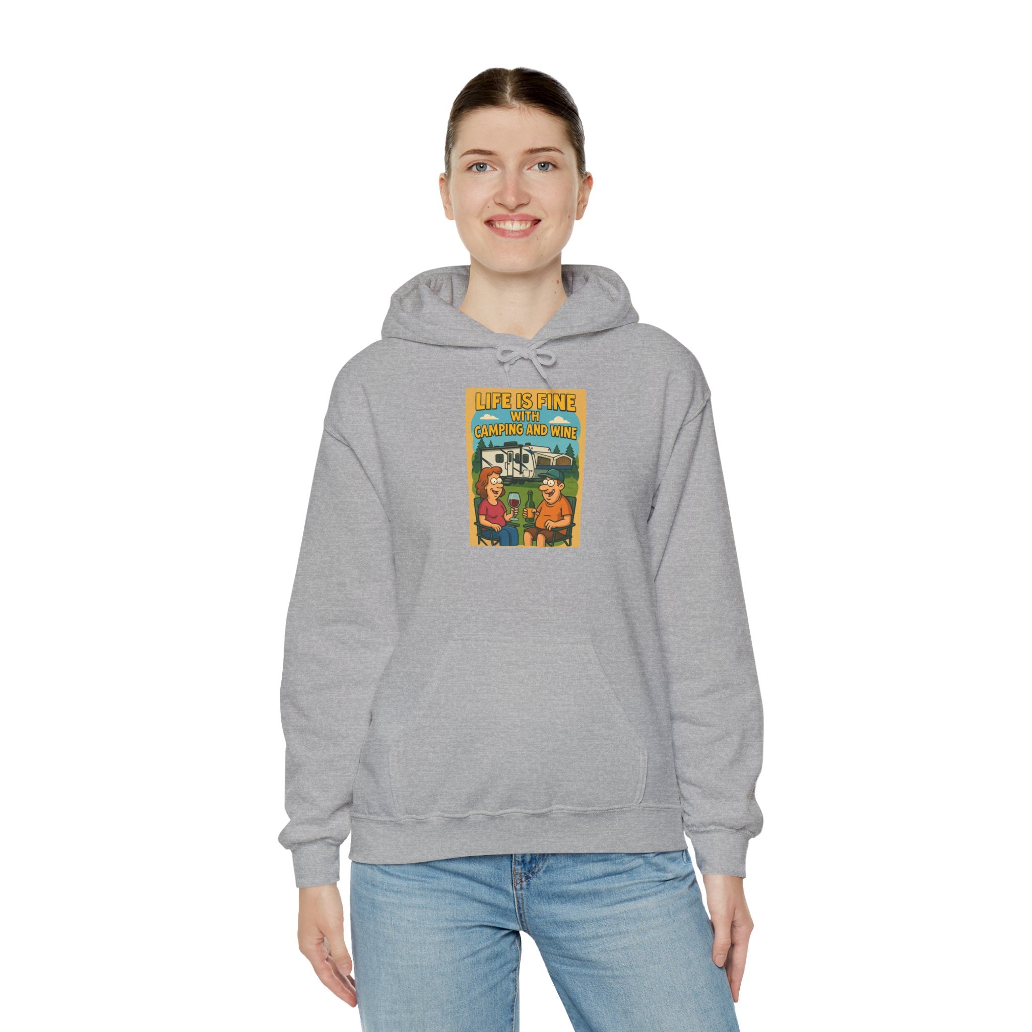Retro Graphic Hooded Sweatshirt, Cozy Unisex Hoodie for Casual Days, Perfect Gift for Friends, Fall and Winter Fashion
