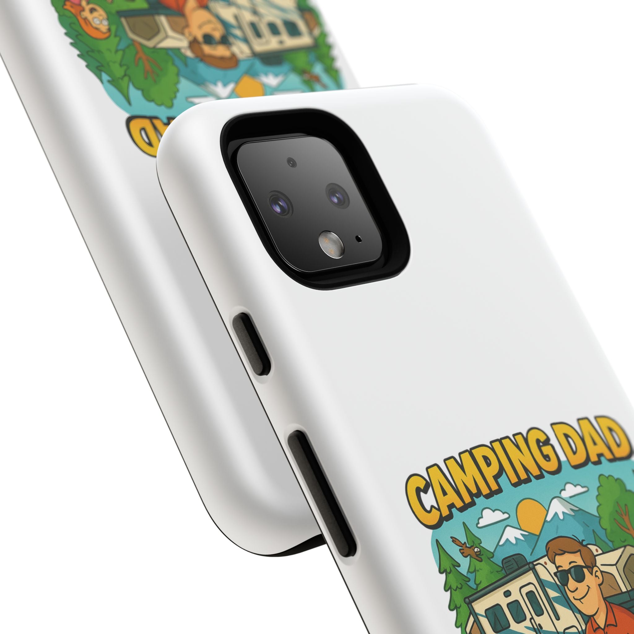Camping Dad Phone Case - Unique Tough Cover for Outdoor Dads