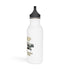 Funny Camping Water Bottle - "I Camp Because Punching People is Frowned Upon"