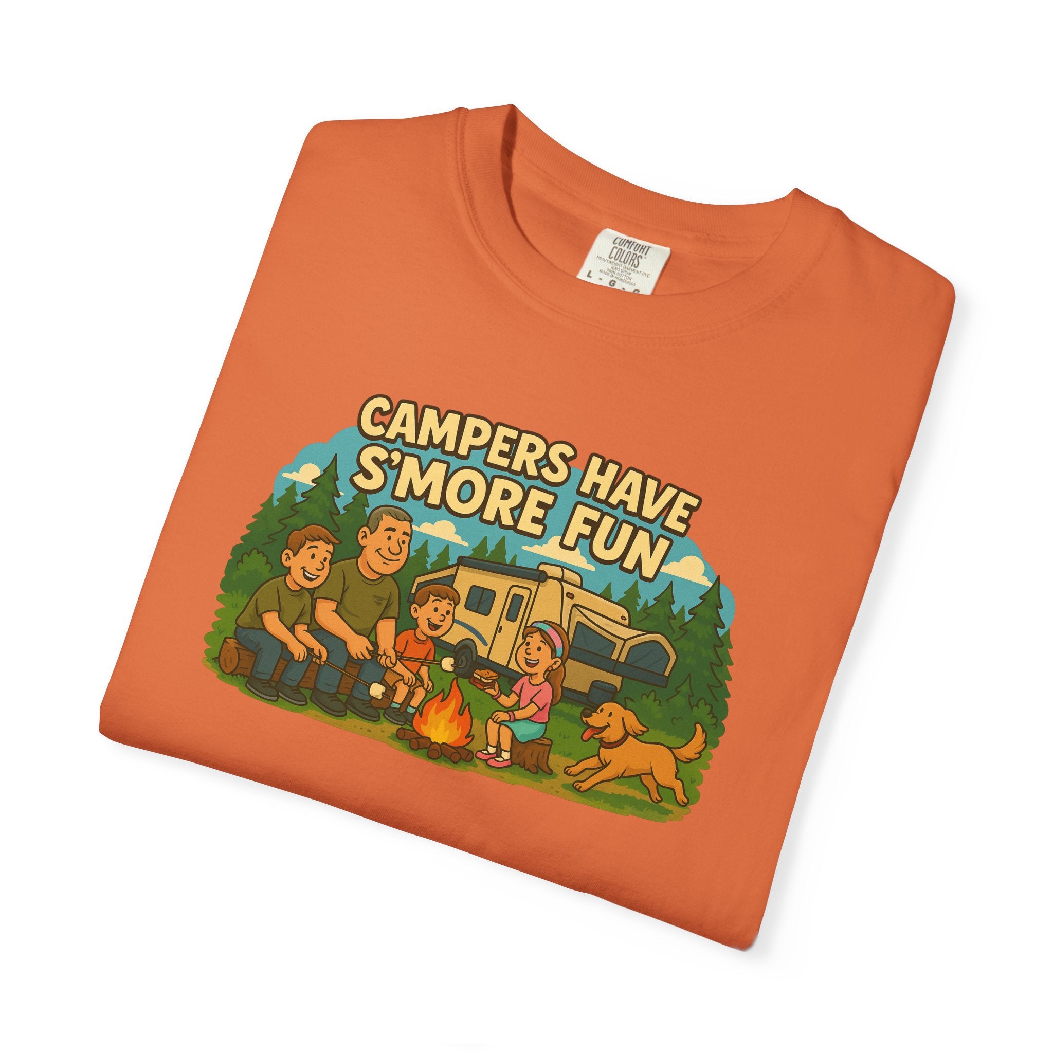 Camping T-Shirt for Outdoor Lovers, Perfect Gift for Campers, Adventure Tee, Vacation Shirt, Summer Fun Merchandise