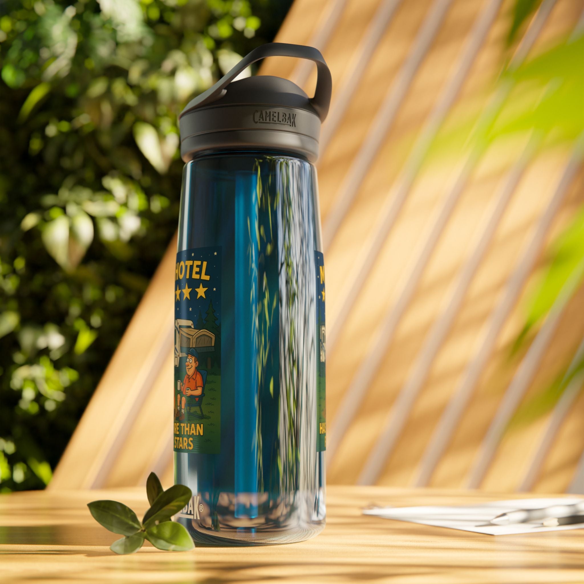 Camping Water Bottle with Inspirational Camping Quote, 20oz|25oz Camp Flask, Outdoor Gear, Travel Mug, Hiking Bottle, Adventure Gift