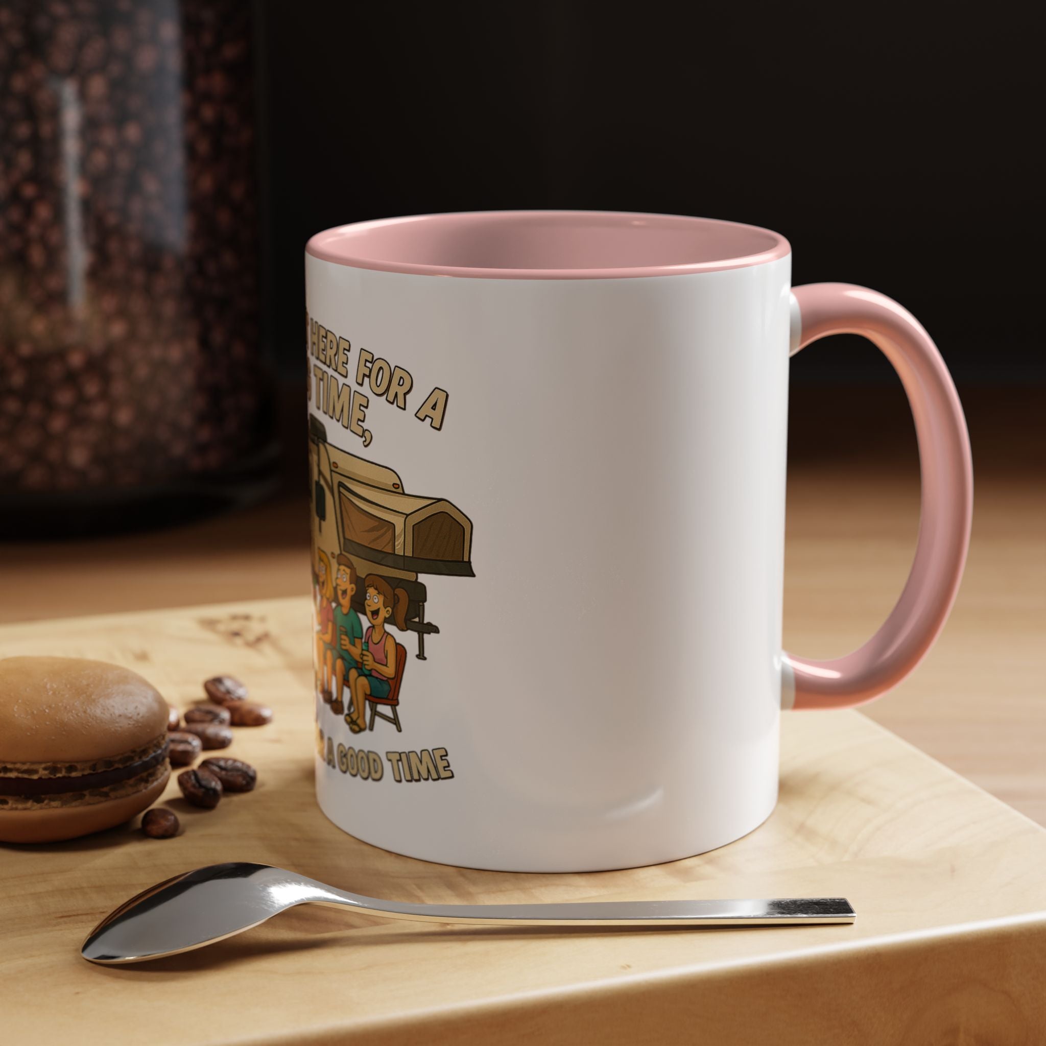 Camping Adventure Coffee Mug - Fun Quote Mug for Outdoor Enthusiasts