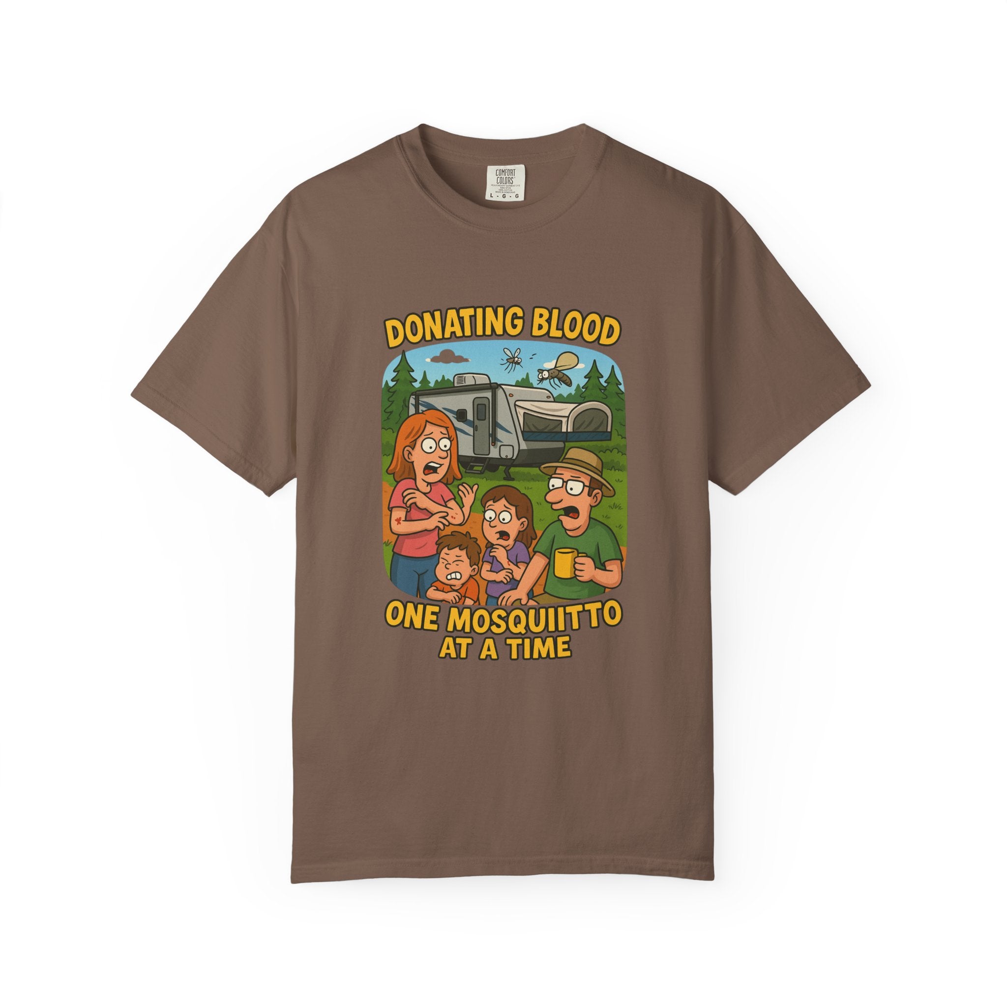 Playful Donation Humor Tee for Blood Donors, Perfect for Fundraisers, Special Events, Gifts, and Everyday Wear
