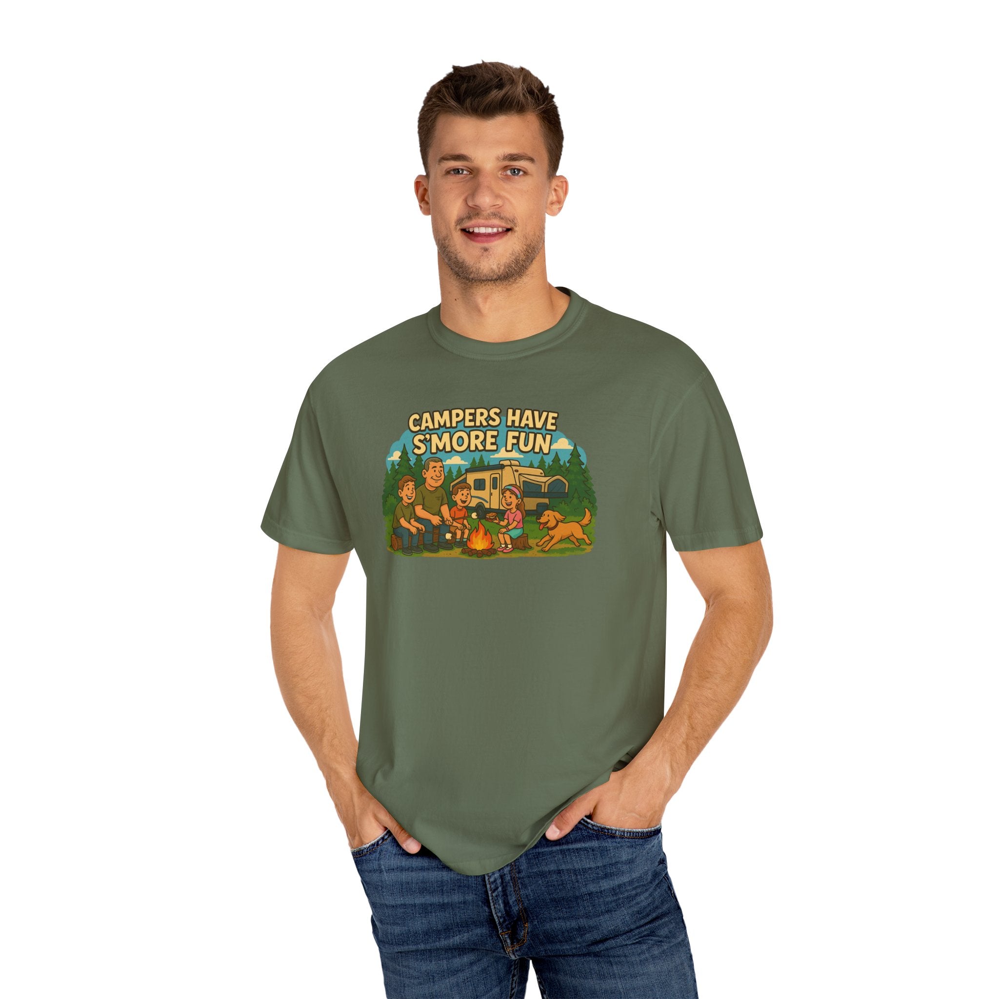 Camping T-Shirt for Outdoor Lovers, Perfect Gift for Campers, Adventure Tee, Vacation Shirt, Summer Fun Merchandise