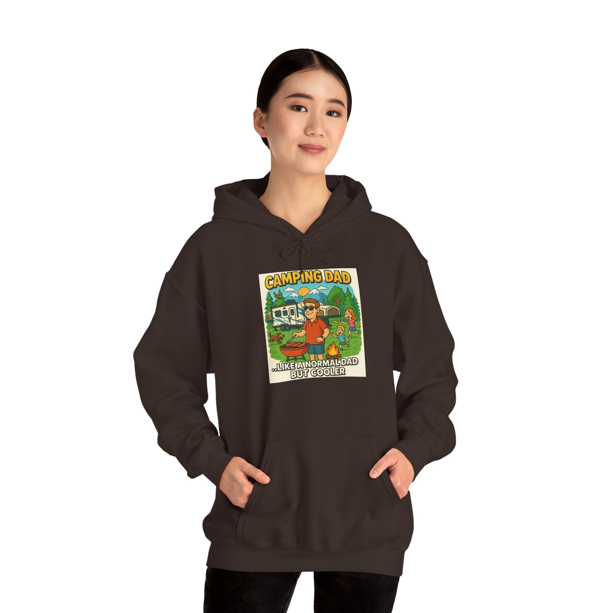 Camping Dad Unisex Heavy Blend Hoodie