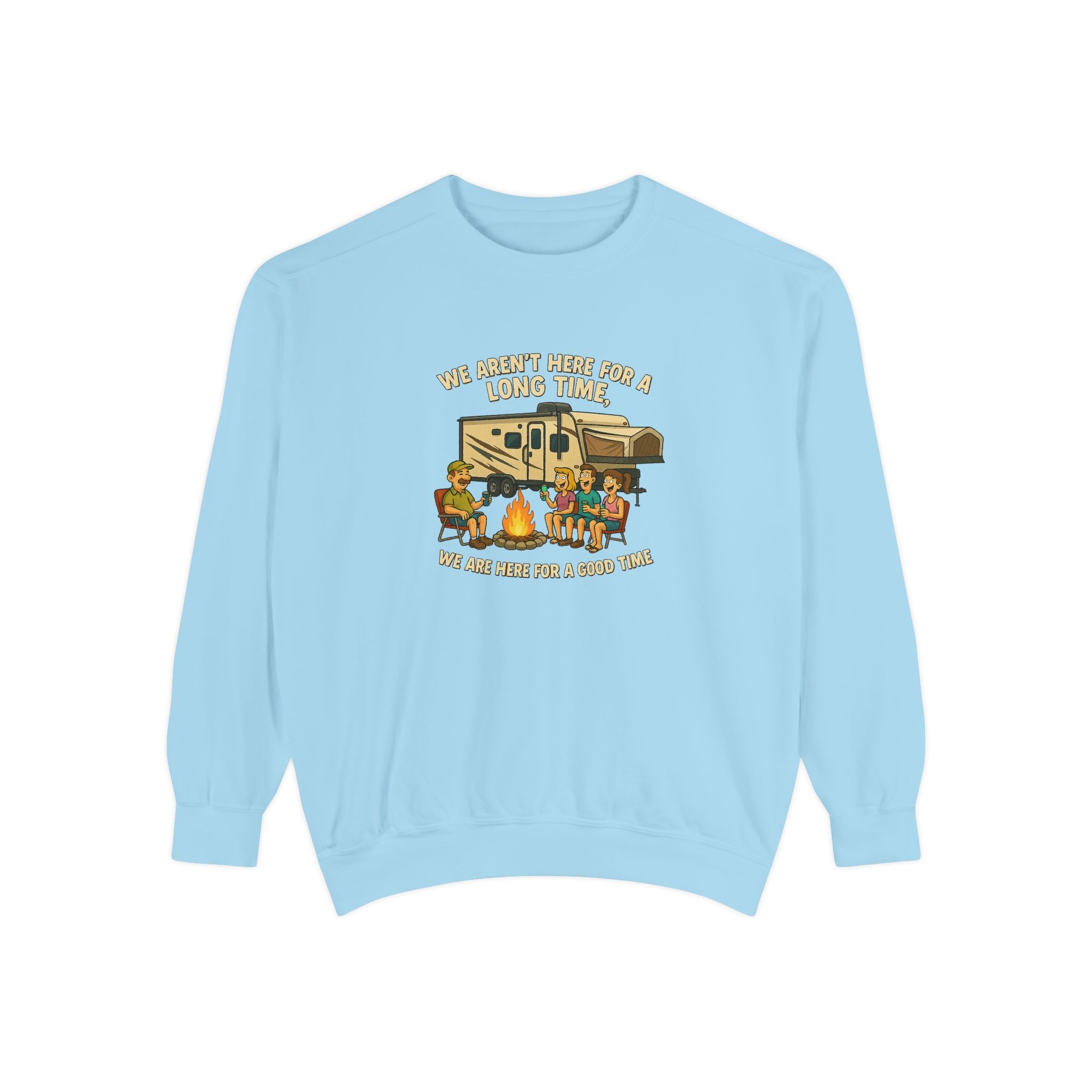 Camping Adventure Unisex Sweatshirt - Perfect for Outdoor Lovers