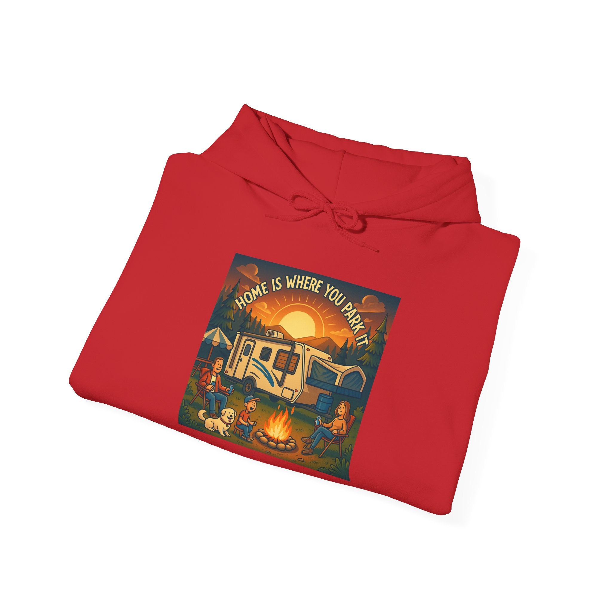 Cozy Campfire Vibes Hoodie, Unisex Sweatshirt for Camp Lovers, Autumn Apparel, Outdoor Adventure Gift, Family Get-Together