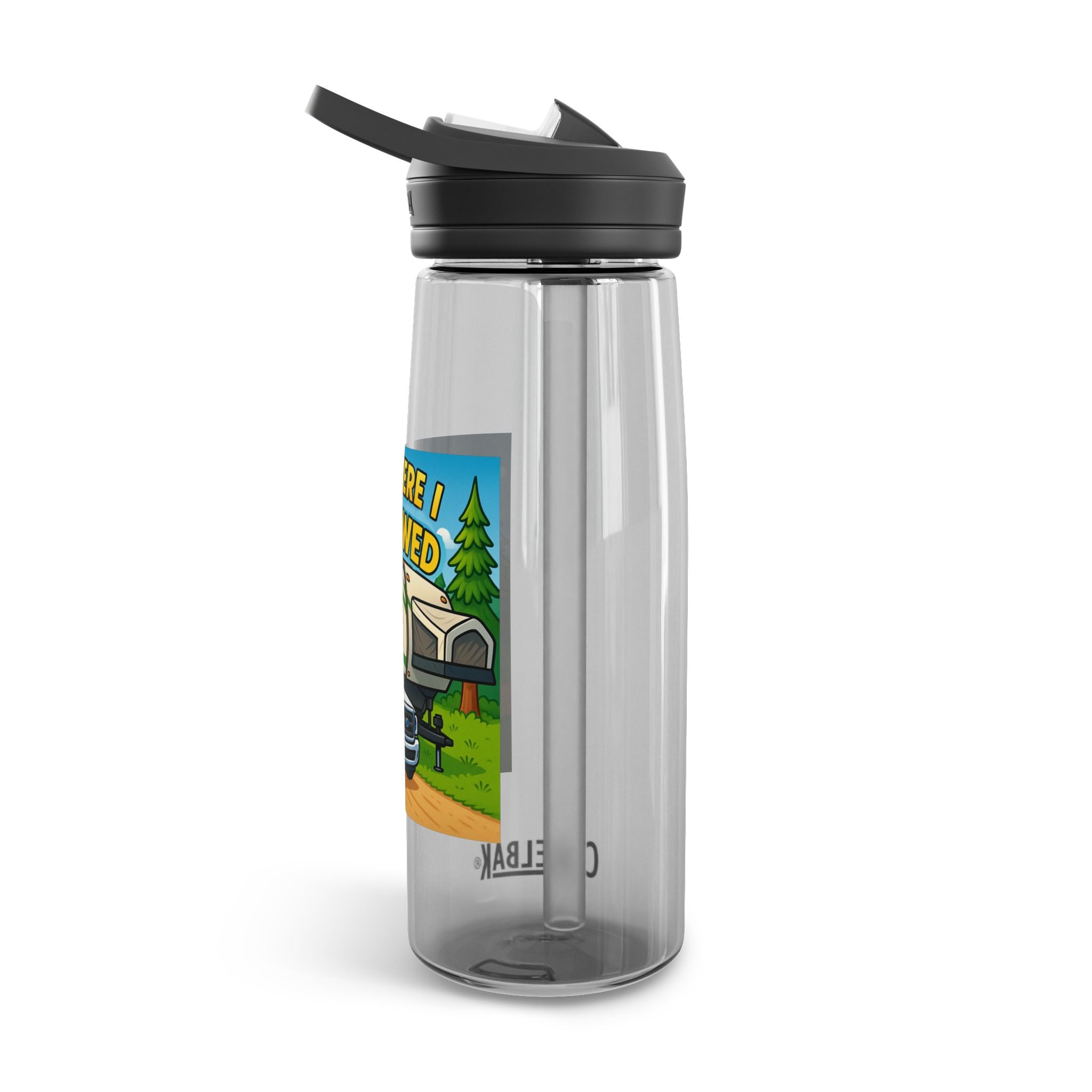 Adventure Water Bottle, Camping Hydration Bottle, RV Water Bottle, Outdoor Gear, Gifts for Campers