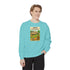Camping Adventure Sweatshirt, Unisex Garment-DyedPullover, Cozy Casual Wear, Outdoor Enthusiast Gift, Camping Trip Apparel