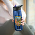 Fun Cartoon Water Bottle, Quirky Drinkware, Motivational Hydration, Eco-Friendly Gift, Ideal for Campers, Perfect for Summer, Donation Theme
