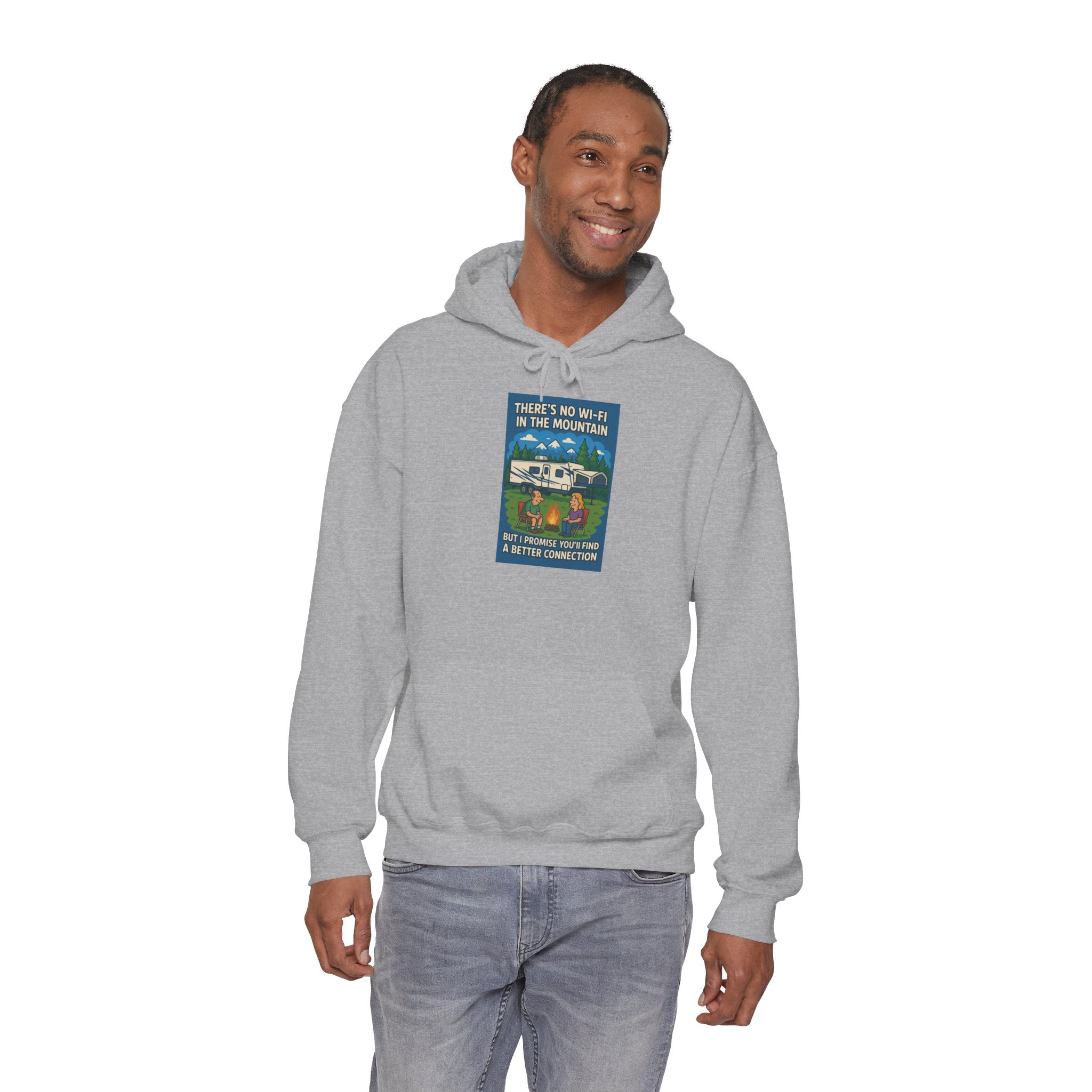 Mountain Connection Unisex Hooded Sweatshirt | Cozy Gift for Nature Lovers | Perfect for Camping, Hiking, Outdoor Adventures, and [...]