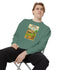 Camping Adventure Sweatshirt, Unisex Garment-DyedPullover, Cozy Casual Wear, Outdoor Enthusiast Gift, Camping Trip Apparel