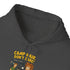 Camp Vibes Unisex Hooded Sweatshirt - Cozy, Funny Gift, Summer Nights, Outdoor Adventure, Camping Apparel
