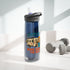 Camping Water Bottle with Fun Quote | Travel Mug, Outdoor Gear, Gift for Campers, Hydration Bottle, Adventure Accessory