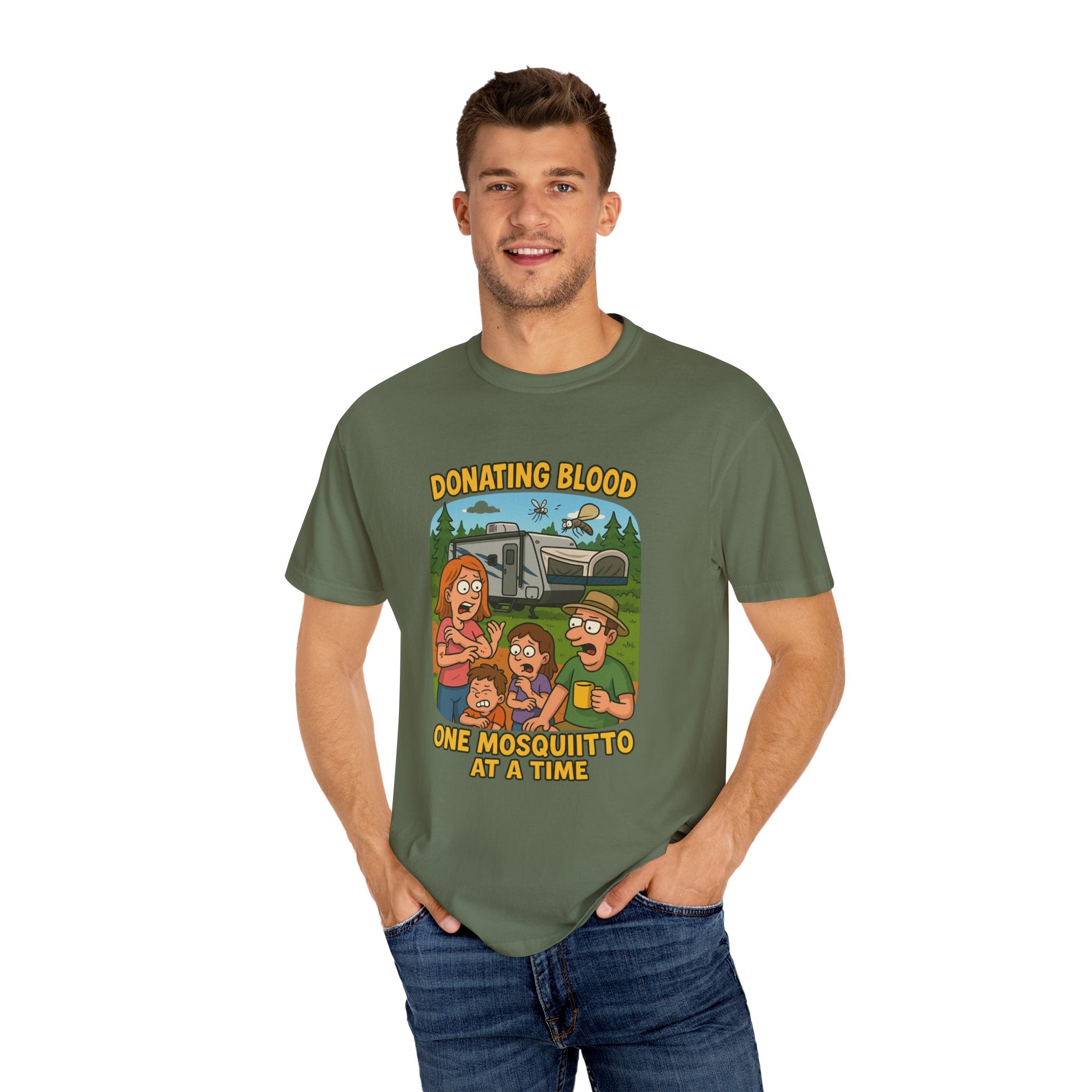 Playful Donation Humor Tee for Blood Donors, Perfect for Fundraisers, Special Events, Gifts, and Everyday Wear