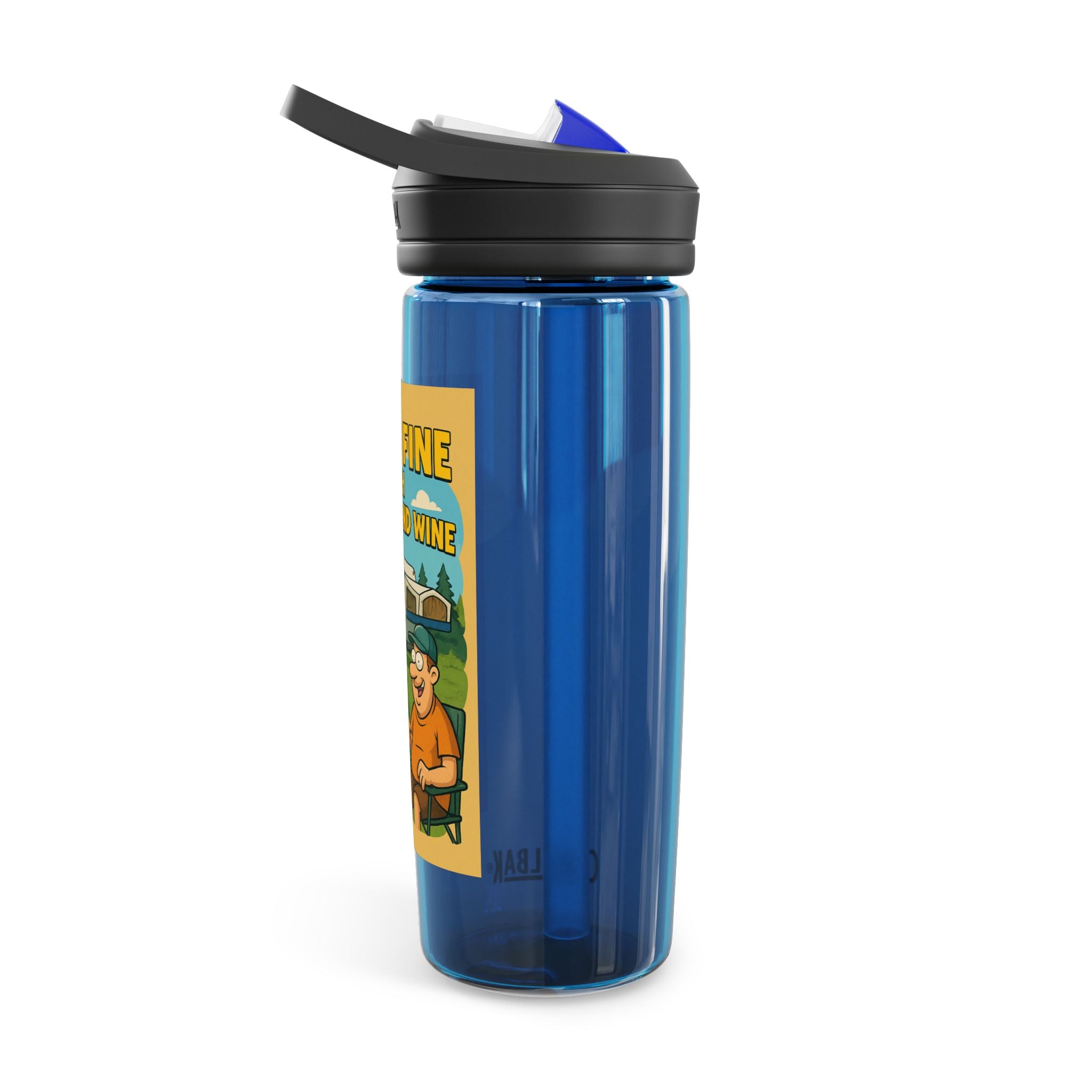 Camping & Wine Water Bottle, Outdoor Hydration, Gifts for Campers, Travel Bottle, Summer Adventures, Eco-Friendly Hydration