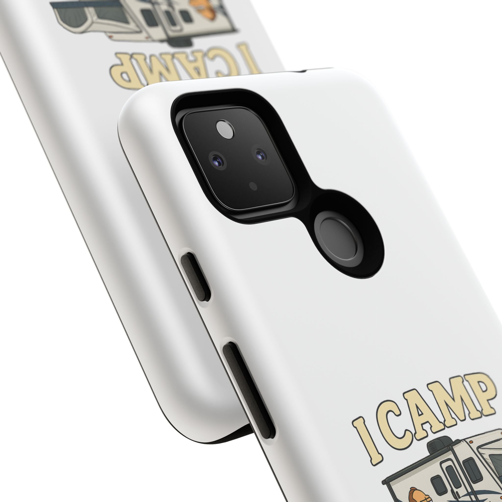 Camping Phone Case - I Camp Because Punching People is Frowned Upon