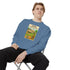 Camping Adventure Sweatshirt, Unisex Garment-DyedPullover, Cozy Casual Wear, Outdoor Enthusiast Gift, Camping Trip Apparel