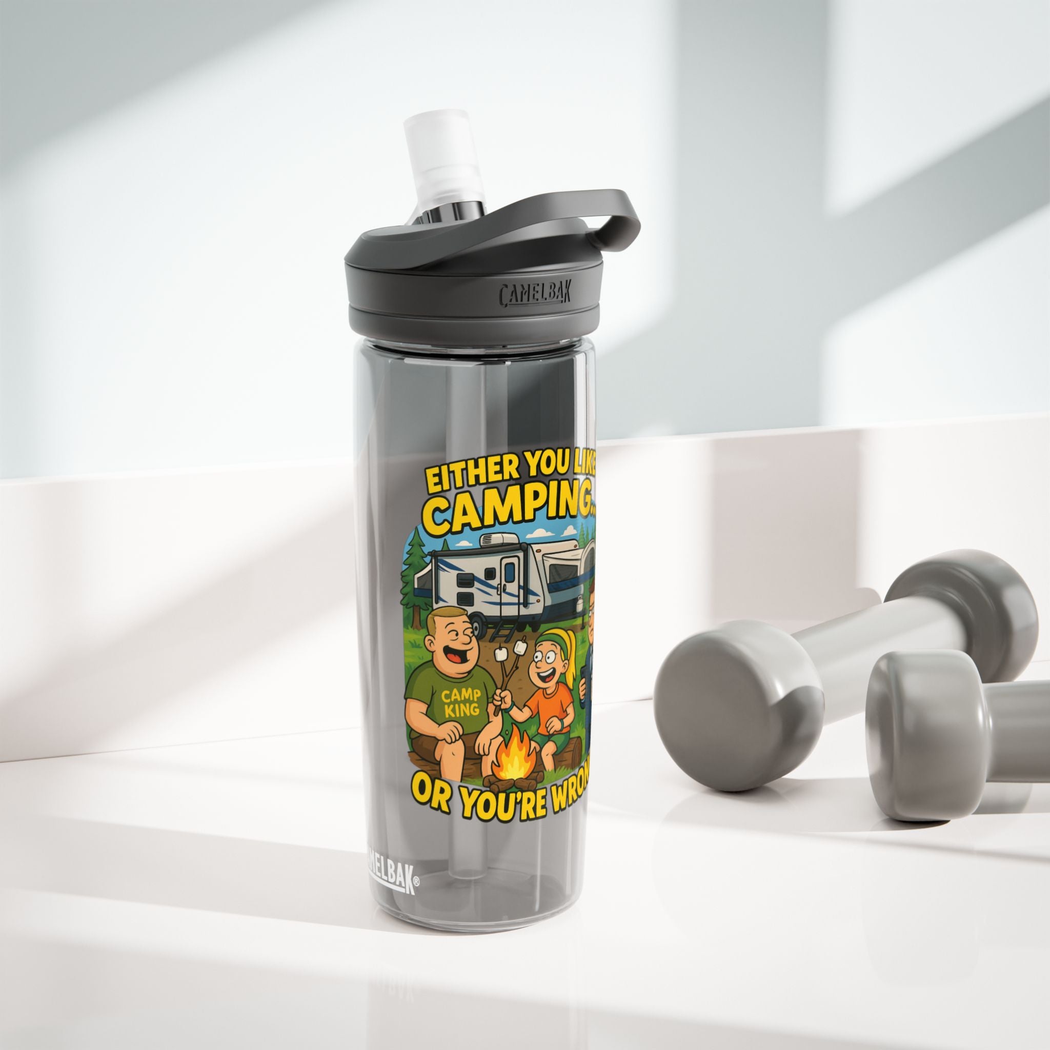 Camping-Themed CamelBak Eddy® Water Bottle