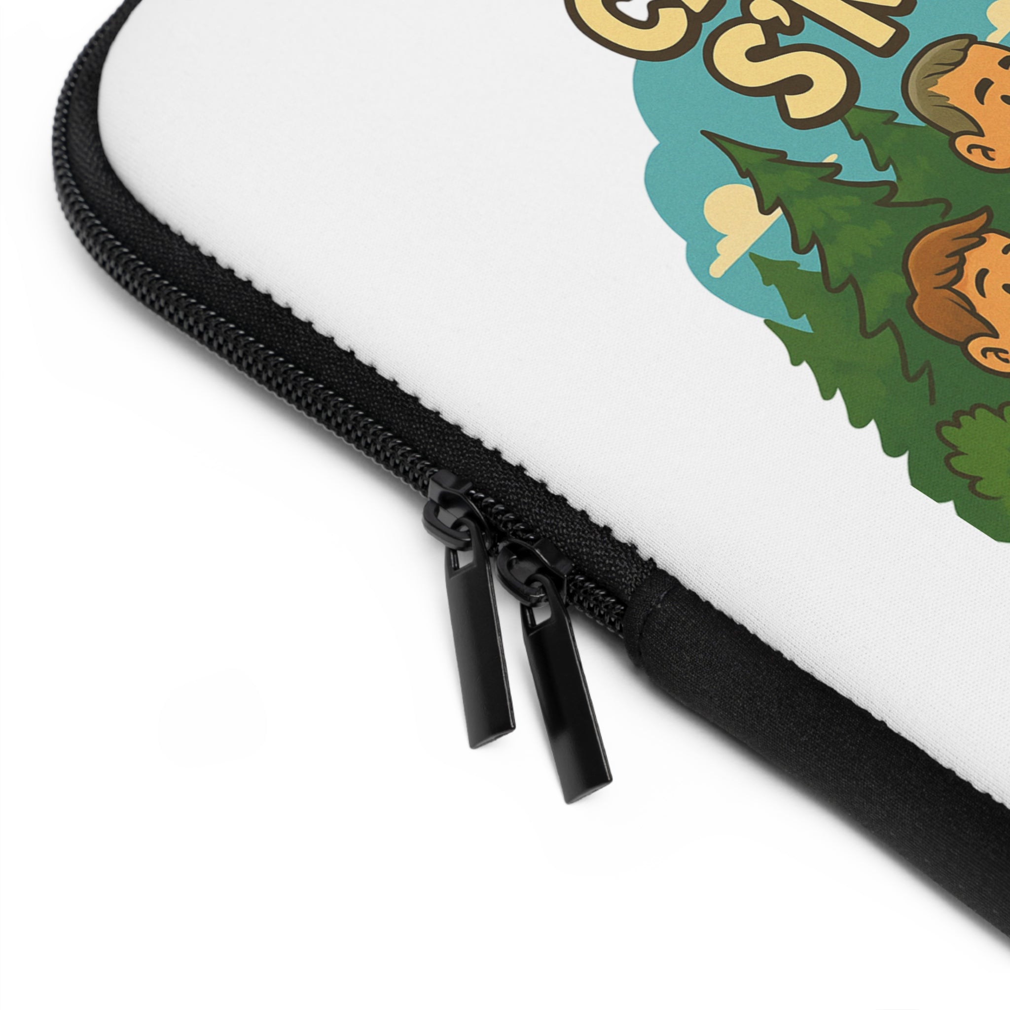 Campers Have S'more Fun Laptop Sleeve, Camping Accessory, Gifts for Campers, Outdoor Tech Case, Eco-Friendly Laptop Bag