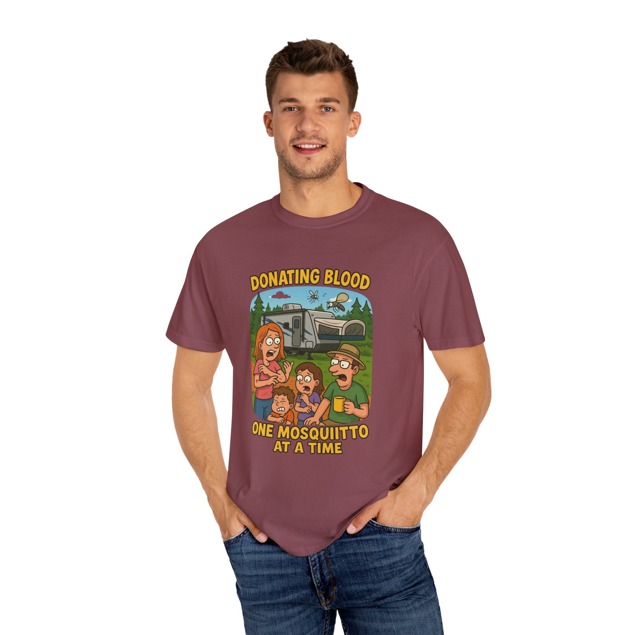 Playful Donation Humor Tee for Blood Donors, Perfect for Fundraisers, Special Events, Gifts, and Everyday Wear