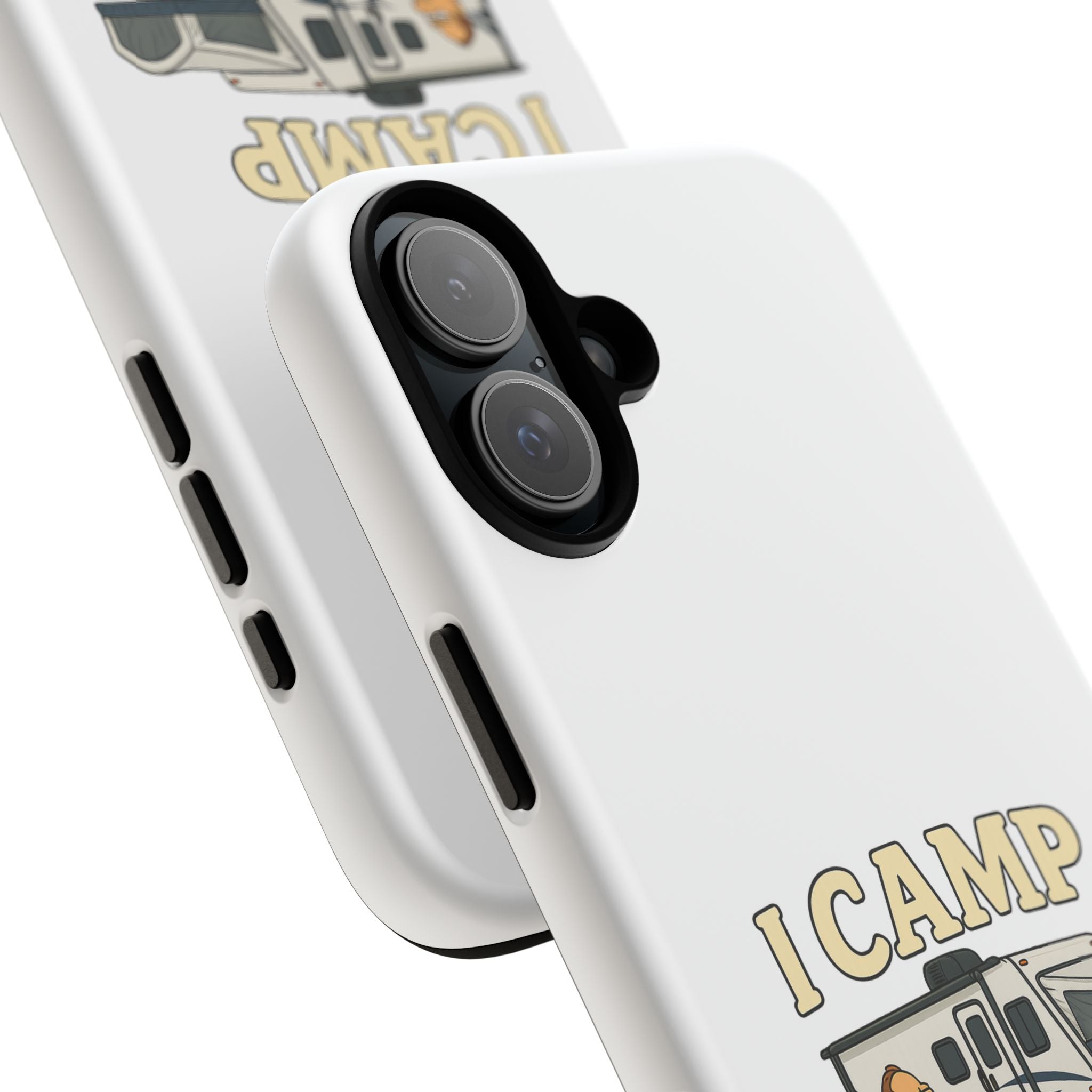 Camping Phone Case - I Camp Because Punching People is Frowned Upon